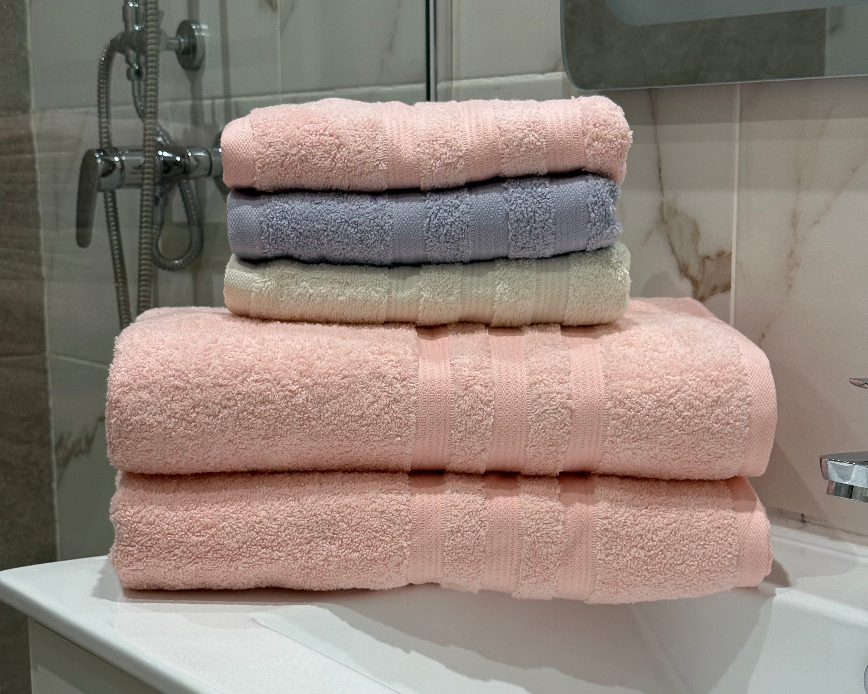 PACK NUAGE + PACK BAIN  - ( 3 serviette visage + 2 draps de bian ) ✨